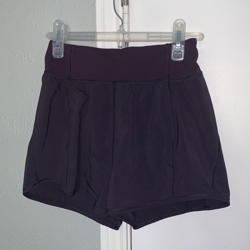 Lululemon High-rise running shorts